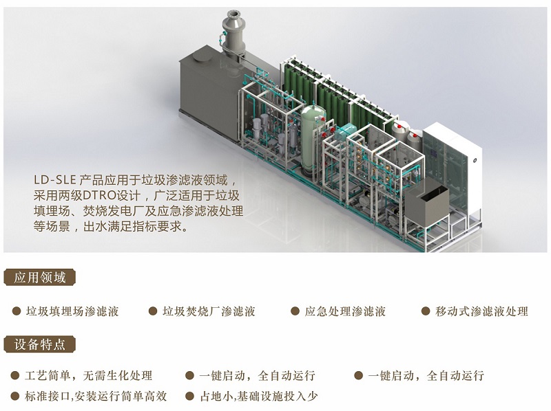 DTRO滲濾液處理設備